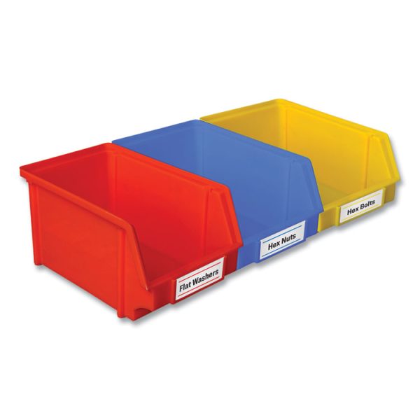 Surface Safe Id Labels, Inkjet/laser Printers, 1.63 X 3.63, White, 12/sheet, 25 Sheets/pack - Image 2