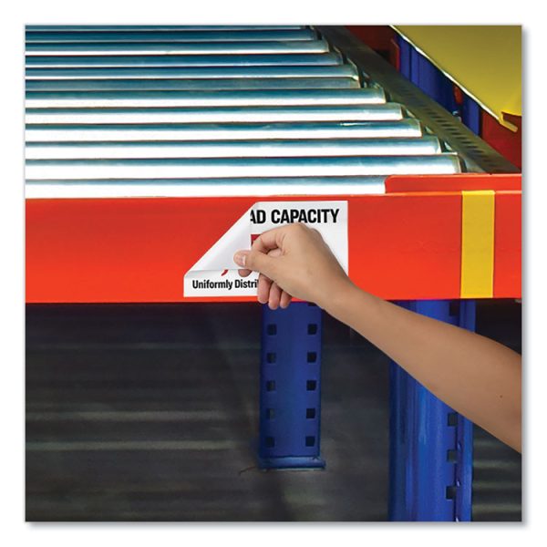 Surface Safe Id Labels, Inkjet/laser Printers, 1.63 X 3.63, White, 12/sheet, 25 Sheets/pack - Image 3