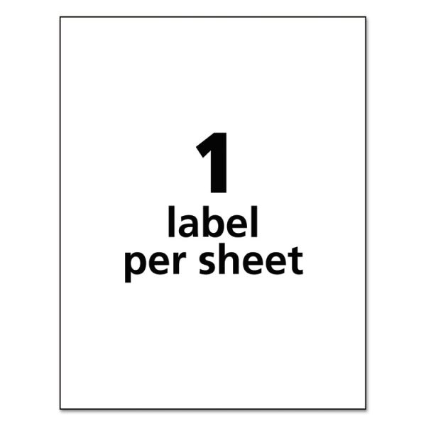 Durable Permanent Id Labels With Trueblock Technology, Laser Printers, 8.5 X 11, White, 50/pack - Image 6