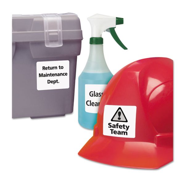 Durable Permanent Id Labels With Trueblock Technology, Laser Printers, 2 X 2.63, White, 15/sheet, 50 Sheets/pack - Image 5