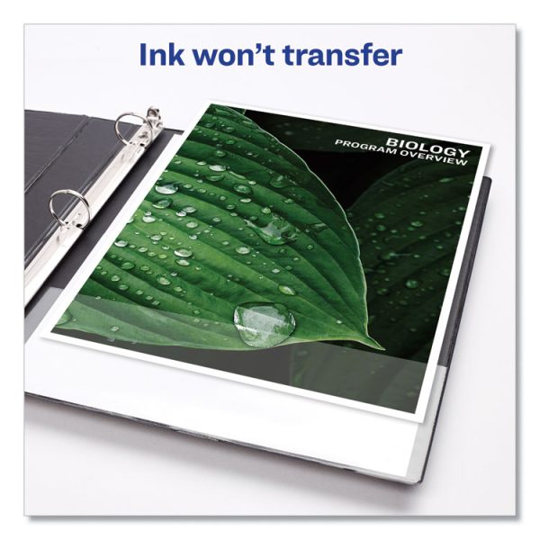 Heavy-Duty View Binders, 3 Rings, 2" Capacity, 11 X 17, White - Image 4