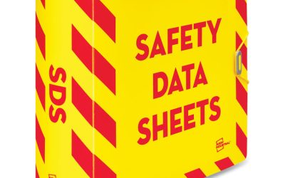 UltraDuty Safety Data Sheet Binder Bundle, 3 Rings, 3″ Capacity, 11 x 8.5, Yellow/Red