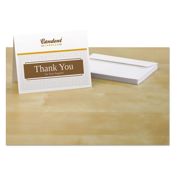 Note Cards With Matching Envelopes, Inkjet, 85 Lb, 4.25 X 5.5, Matte White, 60 Cards, 2 Cards/sheet, 30 Sheets/pack - Image 5