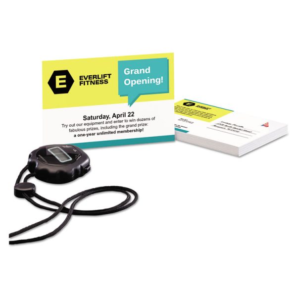 Printable Postcards, Inkjet, 85 Lb, 4 X 6, Matte White, 100 Cards, 2 Cards/sheet, 50 Sheets/box - Image 6