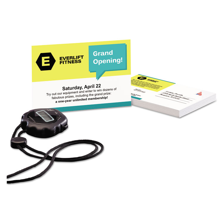 Printable Postcards, Inkjet, 85 Lb, 4 X 6, Matte White, 100 Cards, 2 Cards/sheet, 50 Sheets/box - Image 6