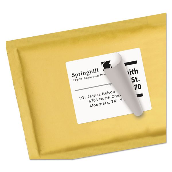 Shipping Labels W/ Trueblock Technology, Inkjet Printers, 3.33 X 4, White, 6/sheet, 100 Sheets/box - Image 8