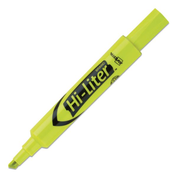 Hi-Liter Desk-Style Highlighter Value Pack, Fluorescent Yellow Ink, Chisel Tip, Yellow/black Barrel, 36/box - Image 10