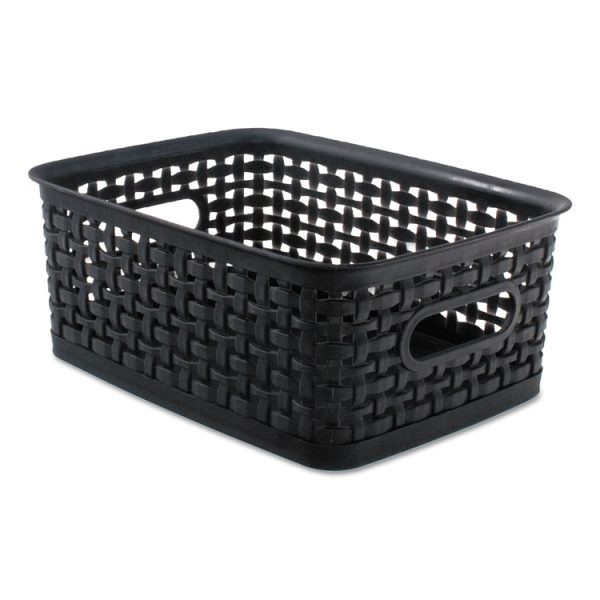 Weave Bins, 13.63 X 10.75 X 9, Black, 3/pack - Image 3