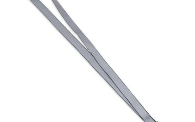 Deluxe Safety Lanyards, Metal J-Hook Style, 36″ Long, Black, 24/Box