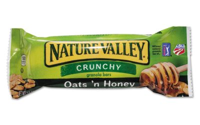 Granola Bars, Oats’n Honey Cereal, 1.5 Oz Bar, 18/box