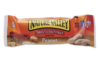 Granola Bars, Sweet And Salty Nut Peanut Cereal, 1.2 Oz Bar, 16/box