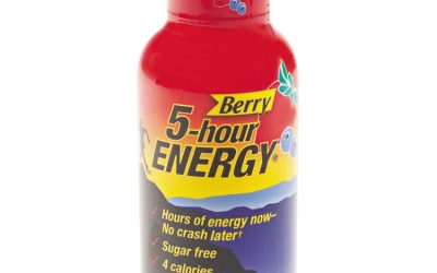 Energy Drink, Berry, 1.93oz Bottle, 12/pack