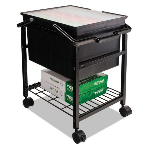 Companion Portable File, Letter/legal Files, 17" X 14" X 11", Black - Image 6