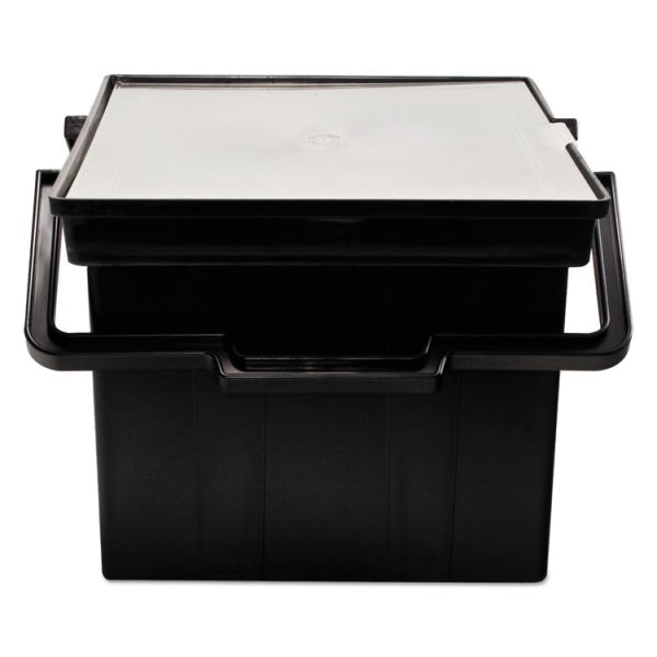 Companion Portable File, Letter/legal Files, 17" X 14" X 11", Black - Image 3