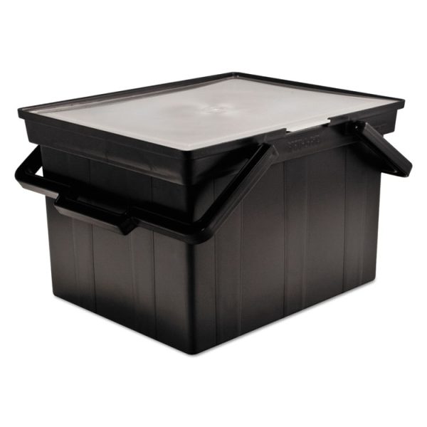 Companion Portable File, Letter/legal Files, 17" X 14" X 11", Black - Image 2