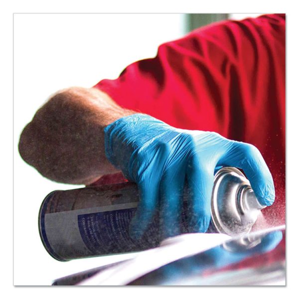 Industrial Nitrile Gloves, Powder-Free, 3 mil, X-Large, Blue, 100/Box, 10 Boxes/Carton - Image 5
