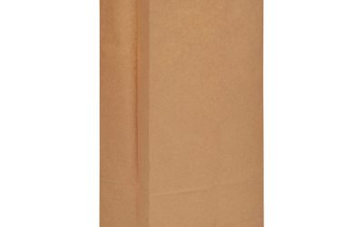 Grocery Paper Bags, 50 lb Capacity, #25, 8.25″ x 5.94″ x 16.13″, Kraft, 500 Bags