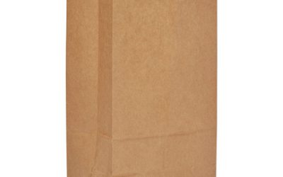 Grocery Paper Bags, 36 lb Capacity, #12, 7.06″ x 4.5″ x 12.75″, Kraft, 1,000 Bags