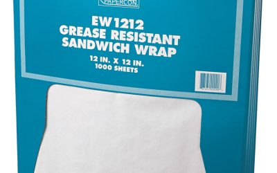 Grease-Resistant Paper Wraps And Liners, 12 X 12, White, 1,000/box, 5 Boxes/carton
