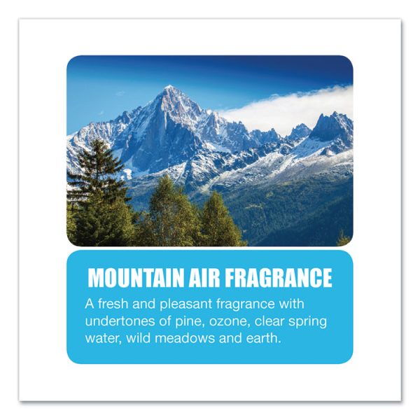 Metered Concentrated Room Deodorant, Mountain Air Scent, 7 Oz Aerosol Spray, 12/carton - Image 4