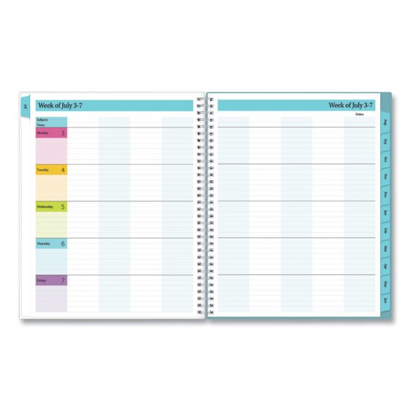 Teacher Dots Academic Year Create-Your-Own Cover Weekly/Monthly Planner, 11 x 8.5, 12-Month (July to June): 2023 to 2024 - Image 2
