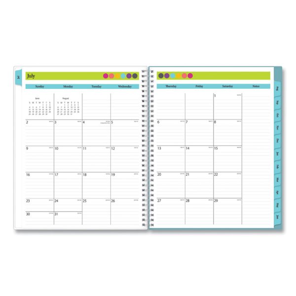 Teacher Dots Academic Year Create-Your-Own Cover Weekly/Monthly Planner, 11 x 8.5, 12-Month (July to June): 2023 to 2024 - Image 3