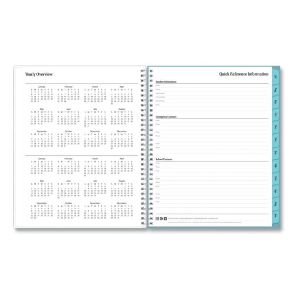Teacher Dots Academic Year Create-Your-Own Cover Weekly/Monthly Planner, 11 x 8.5, 12-Month (July to June): 2023 to 2024 - Image 5