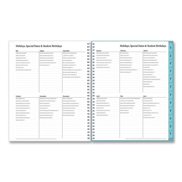 Teacher Dots Academic Year Create-Your-Own Cover Weekly/Monthly Planner, 11 x 8.5, 12-Month (July to June): 2023 to 2024 - Image 6