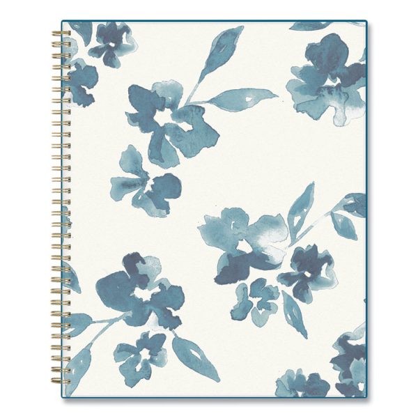 Bakah Blue Academic Year Weekly/Monthly Planner, Floral Artwork, 11 x 8.5, Blue/White Cover, 12-Month (July-June): 2023-2024 - Image 4