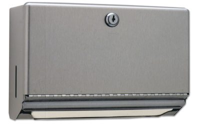 Surface-Mounted Paper Towel Dispenser, 10.75 X 4 X 7.06, Stainless Steel