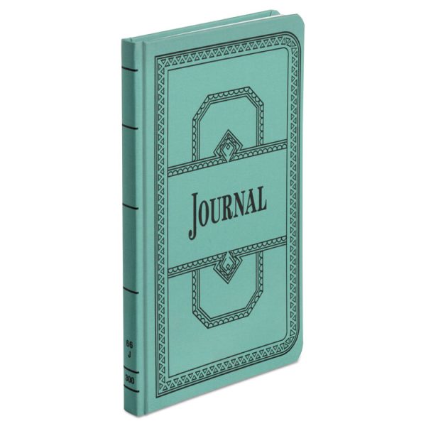 Account Record Book, Record-Style Rule, Blue Cover, 11.75 X 7.25 Sheets, 300 Sheets/book - Image 2