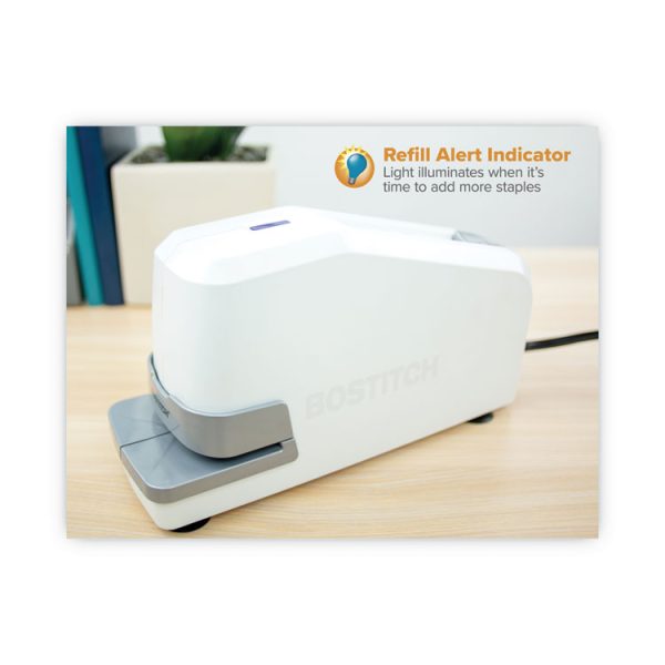 Impulse 30 Electric Stapler, 30-Sheet Capacity, White - Image 6