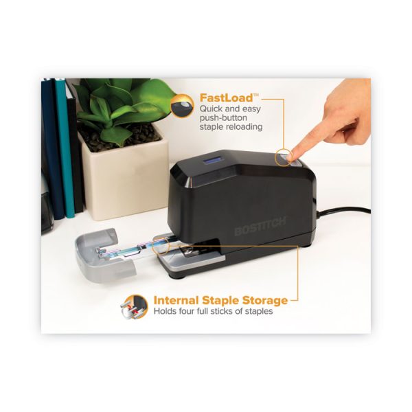 Impulse 30 Electric Stapler, 30-Sheet Capacity, Black - Image 3