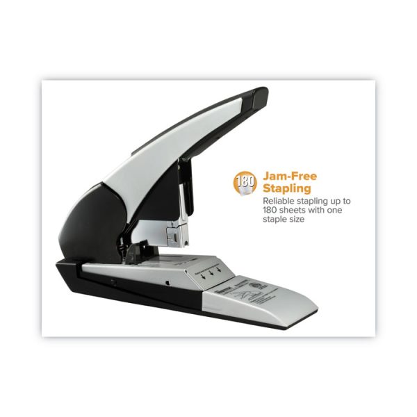 Auto 180 Xtreme Duty Automatic Stapler, 180-Sheet Capacity, Silver/black - Image 4