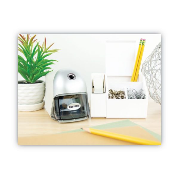 Quietsharp Executive Electric Pencil Sharpener, Ac-Powered, 4 X 7.5 X 5, Gray - Image 5