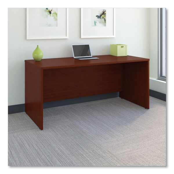 Enterprise Collection Double Pedestal Desk, 60" X 28.63" X 29.75", Harvest Cherry, (box 1 Of 2) - Image 2