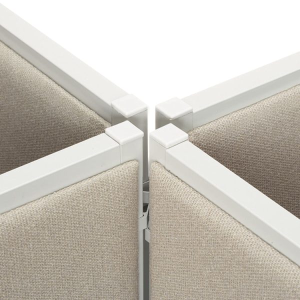 Verse Quick Connect 180 Degree Connecting Hardware, Gray, 2/pack - Image 2