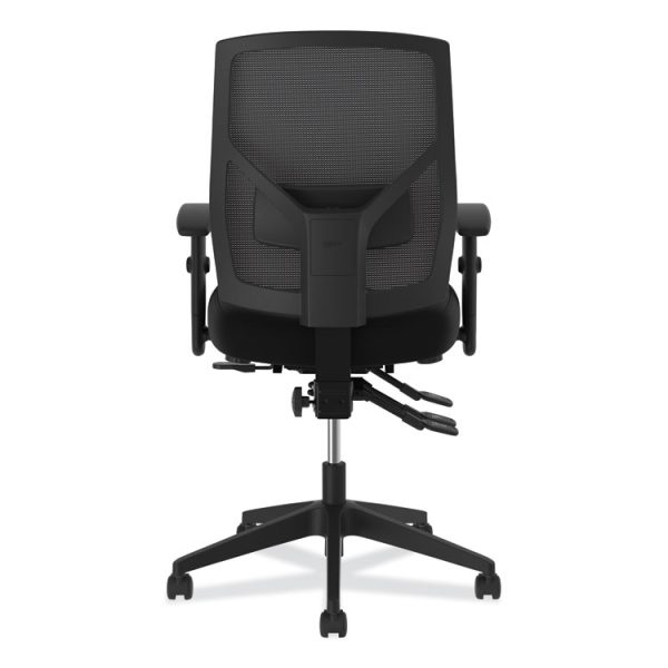 Crio High-Back Task Chair With Asynchronous Control, Supports Up To 250 Lb, 18" To 22" Seat Height, Black - Image 4