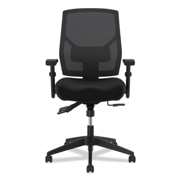 Crio High-Back Task Chair With Asynchronous Control, Supports Up To 250 Lb, 18" To 22" Seat Height, Black - Image 2