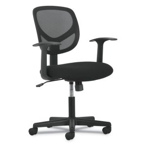 1-Oh-Two Mid-Back Task Chairs, Supports Up To 250 Lb, 17" To 22" Seat Height, Black