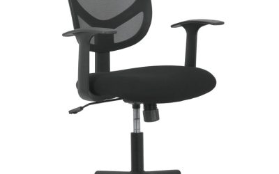 1-Oh-Two Mid-Back Task Chairs, Supports Up To 250 Lb, 17″ To 22″ Seat Height, Black