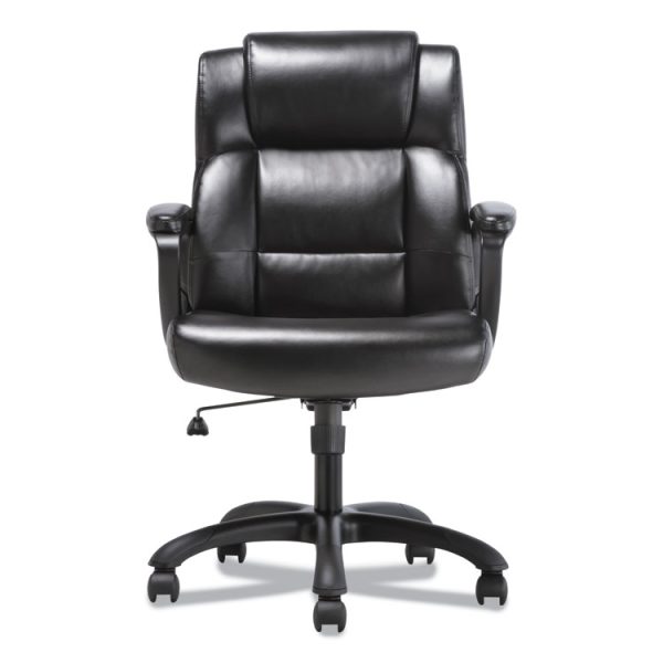 Mid-Back Executive Chair, Supports Up To 225 Lb, 19" To 23" Seat Height, Black - Image 2