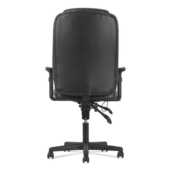 High-Back Executive Chair, Supports Up To 225 Lb, 17" To 20" Seat Height, Black - Image 4