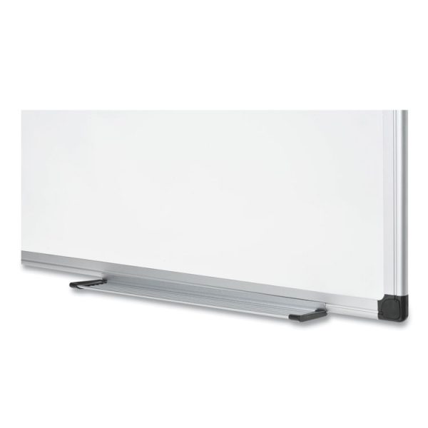 Porcelain Value Dry Erase Board, 48 x 96, White Surface, Silver Aluminum Frame - Image 10