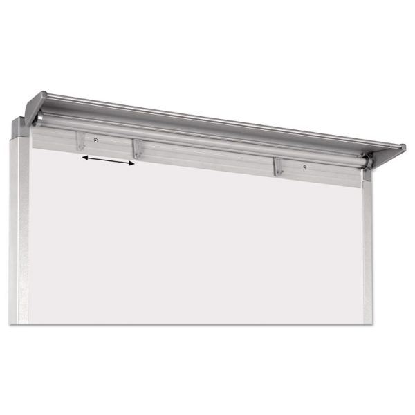 Silver Easy Clean Dry Erase Quad-Pod Presentation Easel, 45" to 79" High, Silver - Image 3
