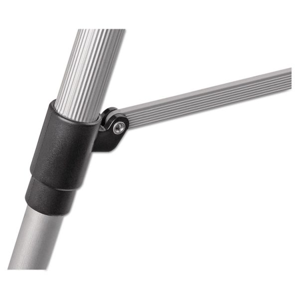 Telescoping Tripod Display Easel, Adjusts 35" To 64" High, Metal, Silver - Image 6