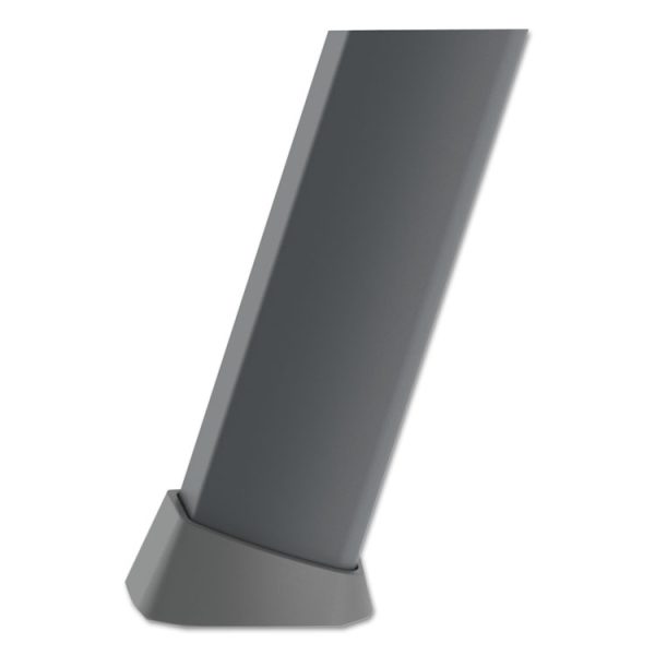 Quantum Heavy Duty Display Easel, 35.62" to 61.22" High, Plastic, Black - Image 5