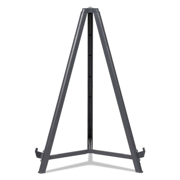Quantum Heavy Duty Display Easel, 35.62" to 61.22" High, Plastic, Black - Image 7