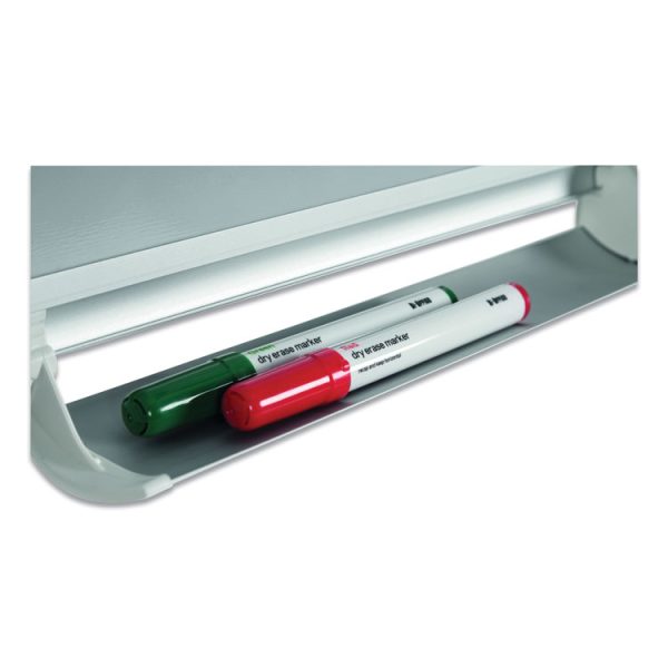 In-Out Magnetic Dry Erase Board, 36 x 24, White Surface, Silver Aluminum Frame - Image 6
