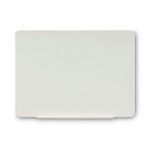Magnetic Glass Dry Erase Board, 48 x 36, Opaque White Surface